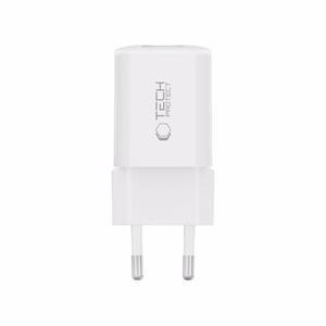Tech-Protect NCM33W 2-port PD33W/QC3.0 wall charger - white