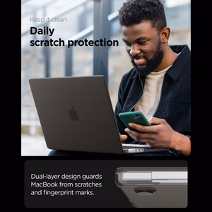 Spigen AirSkin Case for MacBook Pro 14" 2021 / 2023 / 2024 / 2025 / 2026 - Semi-Transparent