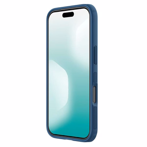 Nillkin Super Frosted Shield Pro -suojakuori iPhone 17 Pro, sininen