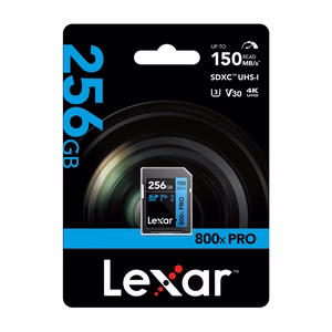 Lexar Professional 800x Pro SDXC 256GB muistikortti