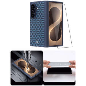 Benks Magnetic Armor Grid Pro Grand Combo Case (C.K.FL.SA.BE.C051) do Samsung Galaxy Z Fold 8 Ultra blue