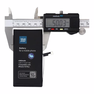Akku iPhone 15 PLUS:lle 4383 mAh Blue Star HQ
