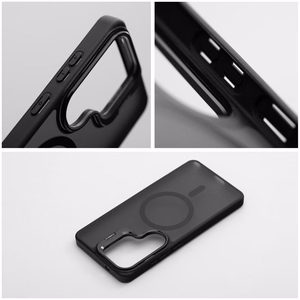 Case for Samsung A57 Forcell F-Protect Shadow Stand Premium compatible with MagSafe black