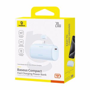 Powerbank OS-Baseus Compact IP 5000mAh 20W (sininen)