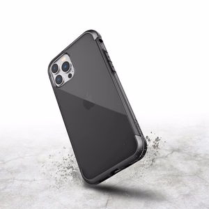 Raptic X-Doria Air Case iPhone 14 Pro panssaroitu suojus harmaa