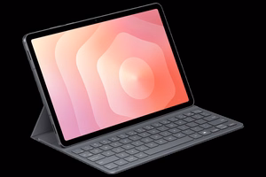 DX730UB Book Cover Keyboard Slim Samsung Galaxy Tab S11, Black