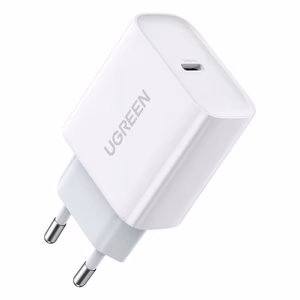 Ugreen USB laturi Power Delivery 3.0 Quick Charge 4.0+ 20W 3A valkoinen (60450)