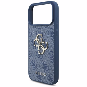 GUESS-kotelo mallille IPHONE 18 Pro Max/17 Pro Max (4G Big Logo) (väri: sininen)
