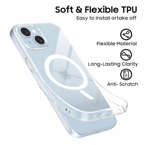Tech-Protect FlexAir MagSafe iPhone 15 Suojakuori - kirkas