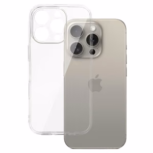 Back Case 2 mm Perfect Suojakuori iPhone 16 Pro Max:lle - läpinäkyvä