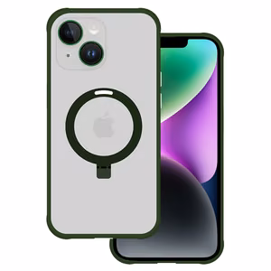 Tel Protect Magical Magsafe Stand Suojakuori iPhone 13:lle vihreä