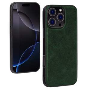 Suojakuori X-Level "Earl III Collection" Apple iPhone 16 Pro Max tummanvihreä