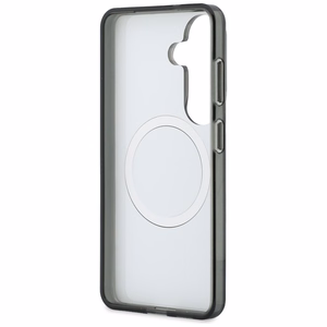 Karl Lagerfeld suojakuori IML Peekaboo Karl ja Choupette MagSafe Samsung Galaxy S26:lle musta