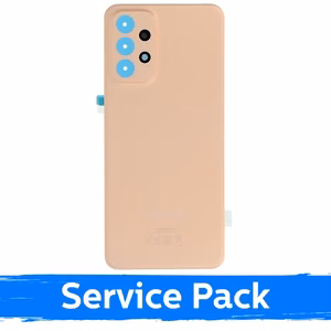 Takakansi laitteelle Samsung A236 A23 5G, Awesome Peach persikka (Service Pack)