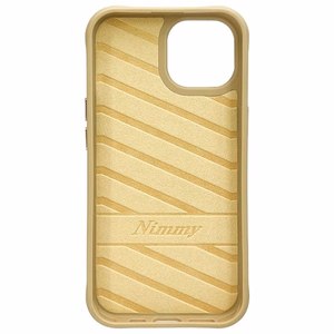 Nimmy Glasses Cool iPhone 15 -suojakuori - beige