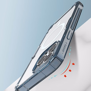 Nillkin Nature Pro -magneettinen panssarikotelo MagSafe iPhone 15 Pro - valkoinen