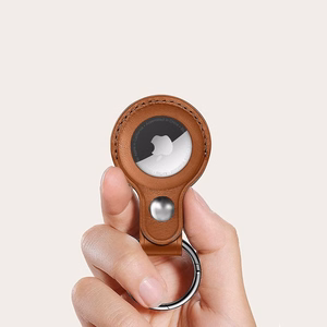 Tech-Protect NaturalFit Suojakuori Apple AirTag 1/2:lle - ruskea