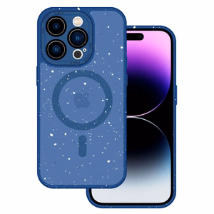 Tel Protect Magneettinen Splash Frosted Suojakuori iPhone 11 Pro:lle tummansininen