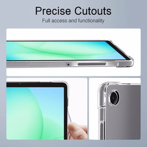 Tech-Protect FlexAir Case for Samsung Galaxy Tab A9 / A11 - Transparent