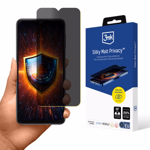 Samsung Galaxy A23 4G/5G – 3mk Silky Matt Privacy tietosuojakalvo