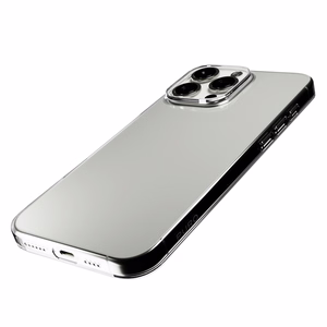 Puro 03 Nude Silikoninen Suojakuori iPhone 16 Pro Maxille - läpinäkyvä