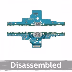 Charging Port Compatible With Samsung P615 Tab S6 Lite LTE with Flex / Silver (Disassembled)