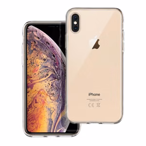Läpinäkyvä Suojakuori iPhone X / XS:lle 2 mm (kameransuoja)