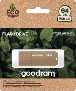 GOODRAM FLASHDRIVE 64 GB ECO FRIENDLY USB 3.0 RE