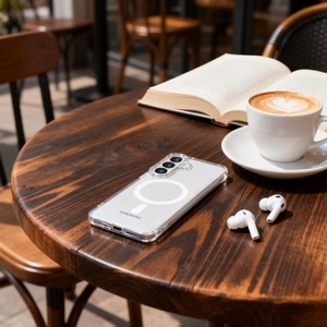 Tech-Protect FlexAir MagSafe Suojakuori Samsung Galaxy S26:lle - Läpinäkyvä
