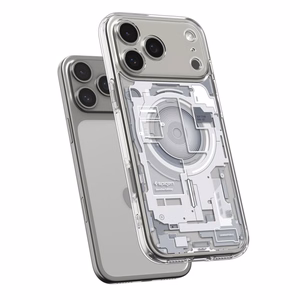 Spigen Ultra Hybrid Mag Magsafe Suojakuori iPhone 17 Pro:lle Zero One valkoinen