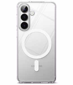 Ringke Fusion Magnetic MagSafe Suojakuori Samsung Galaxy S26:lle läpinäkyvä