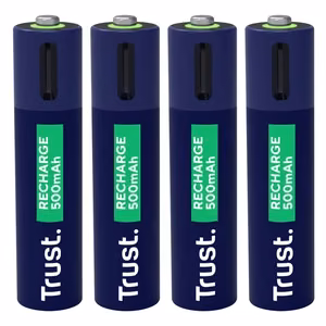 Trust 25671 - ladattavat AAA-paristot, 4 kpl