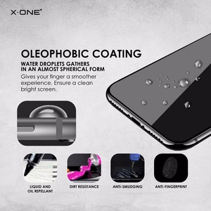 X-ONE Full Cover Extra Strong Matte - for iPhone 14 Pro Max tempered glass 9H