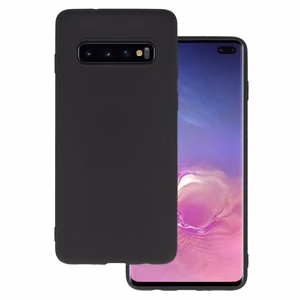 Mattapintainen Suojakuori Samsung Galaxy S10 musta