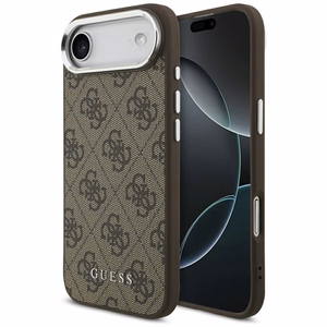 Guess 4G Classic Logo MagSafe Suojakuori iPhone Airille - ruskea