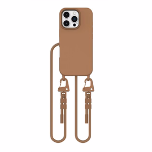 Tech-Protect MagNecklace MagSafe Suojakuori iPhone 16 Pro Max:lle - ruskea