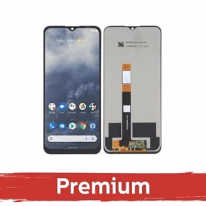 LCD-näyttö yhteensopiva Nokia G60 musta OEM