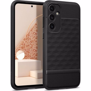 Caseology PARALLAX Suojakuori SAMSUNG S23 FE:lle mattamusta