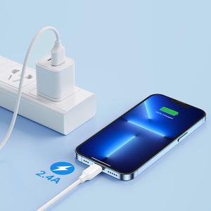 Joyroom Long-Lasting Series A9 USB-A / Lightning 2.4A kaapeli 1m - valkoinen