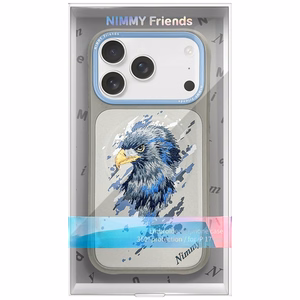 Nimmy Eagle MagSafe Suojakuori iPhone 17 Pro Max:lle - harmaa