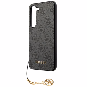 Guess 4G Charms Collection Suojakuori Samsung Galaxy A35:lle - musta