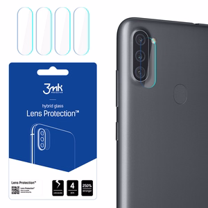 3MK Flexible Glass Lens Samsung Galaxy A11 Kamerasuoja 4 kpl