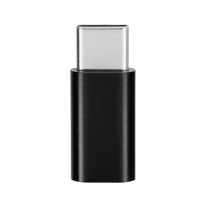 Adapteri Micro USB - Type C Blue Star - musta