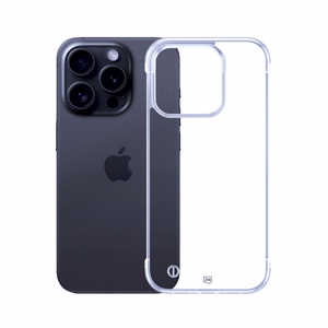 3mk Just20g Clear Case Suojakuori Apple iPhone 15 Pro:lle - läpinäkyvä