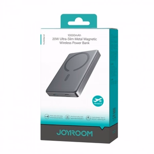 Power Bank Joyroom "JR-PBM08 Pro" Titan Grey 10000mAh (Wireless Charge 15W / PD 20W)