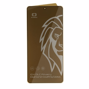 Tempered glass Tel Protect 10X Privacy DLC Diamond Coating for Samsung Galaxy S26 Ultra (with fingerprint unlock)
