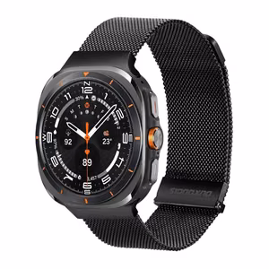 Dux Ducis MILANESE ranneke ruostumaton teräs magneettinen 47 mm musta