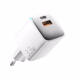 Charger Essager "GaN Polestar" White 33W (PD / QC3.0)