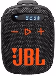 Langaton kaiutin JBL Wind 3 ohjaustangon pidikkeellä musta ja oranssi