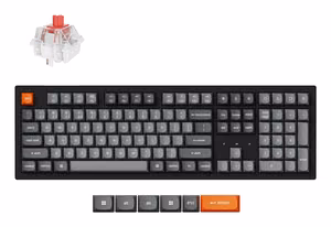 Näppäimistö Keychron WRL K10 Max RGB/Musta